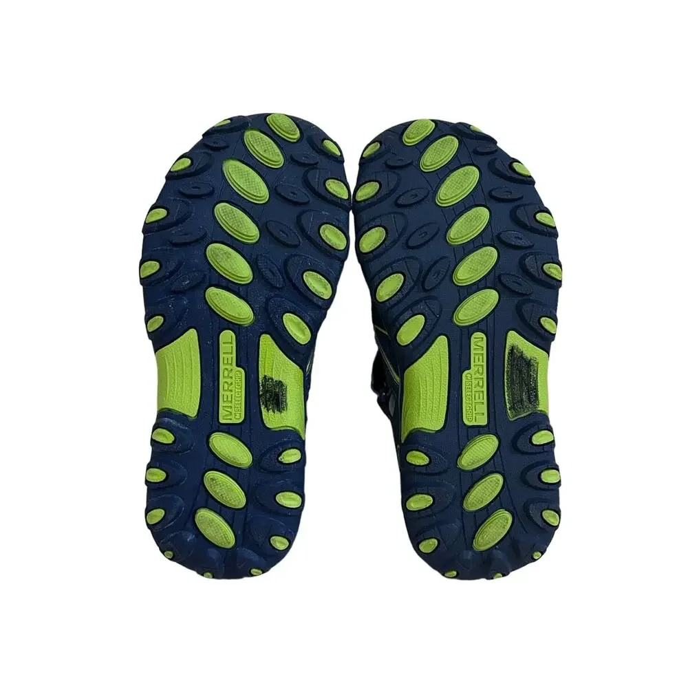 Merrell - Hydro Hiker - Sandals - Blue/Green - Kids Little Unisex - 1M - MC54859